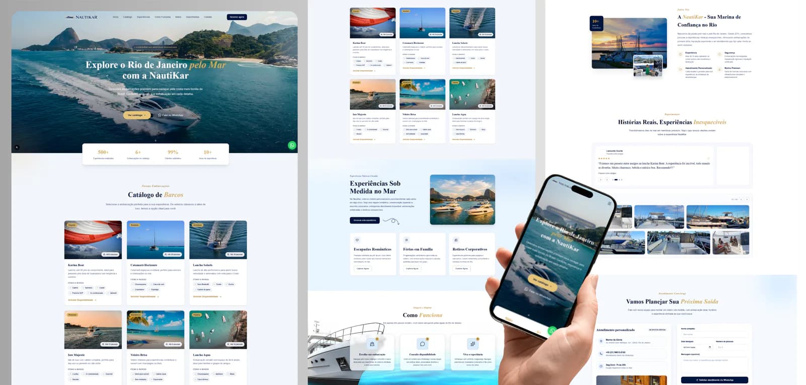 Interface do projeto NautiKar